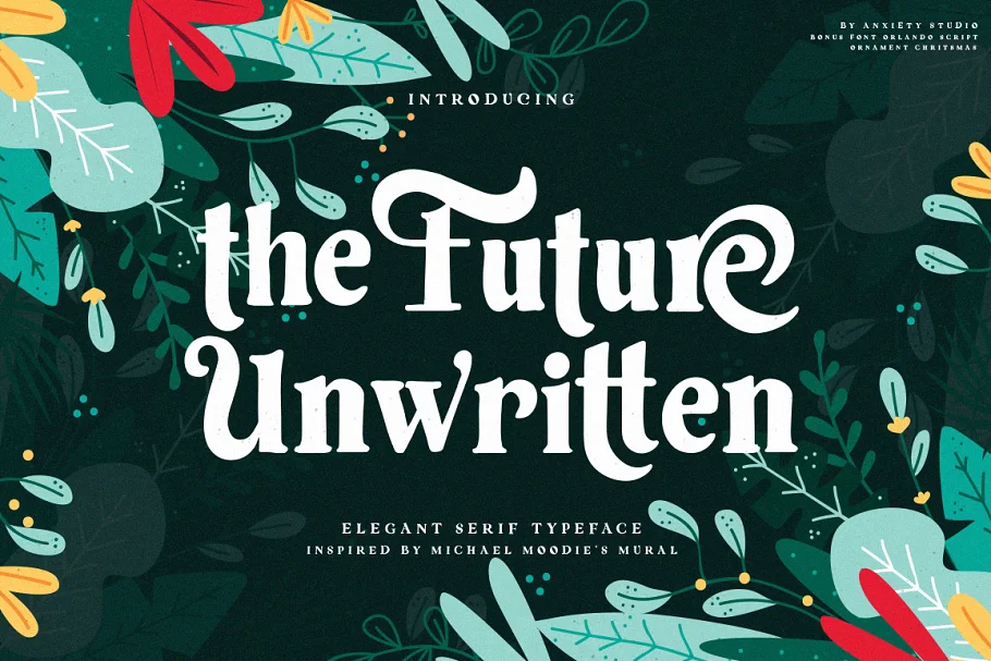 Future Unwritten Elegant Serif Font