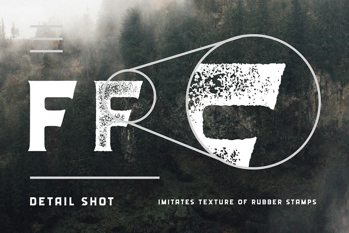 1711 nicolas fredrickson font promo detail - Post