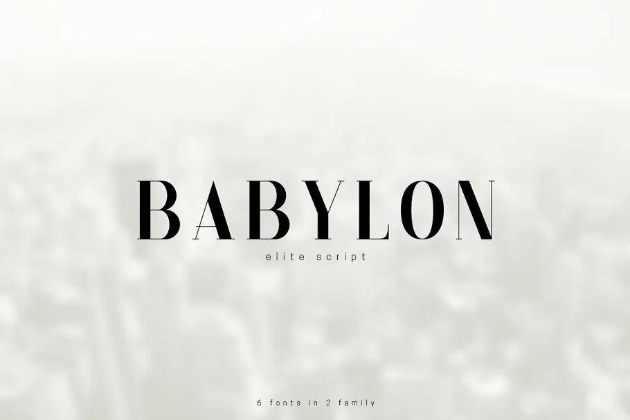 Babylon Font