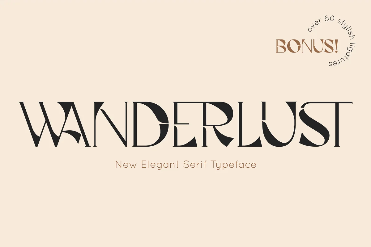 Wanderlust Serif Font