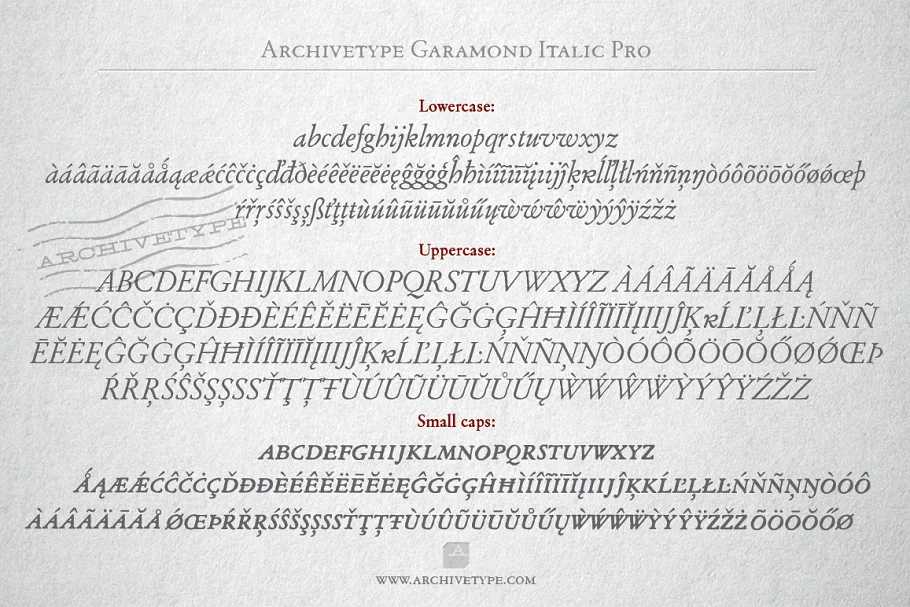 archive garamond italic 4 - Post