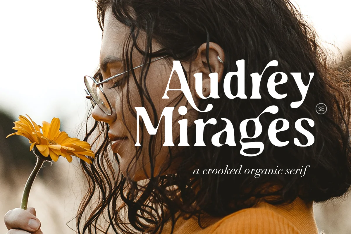 Audrey Mirages Organic Serif Font