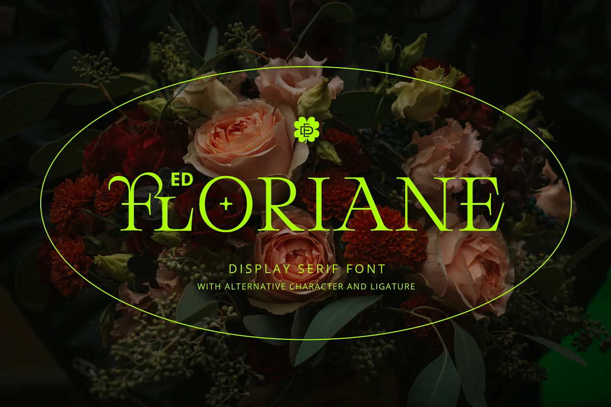 ED Floriane Serif Font