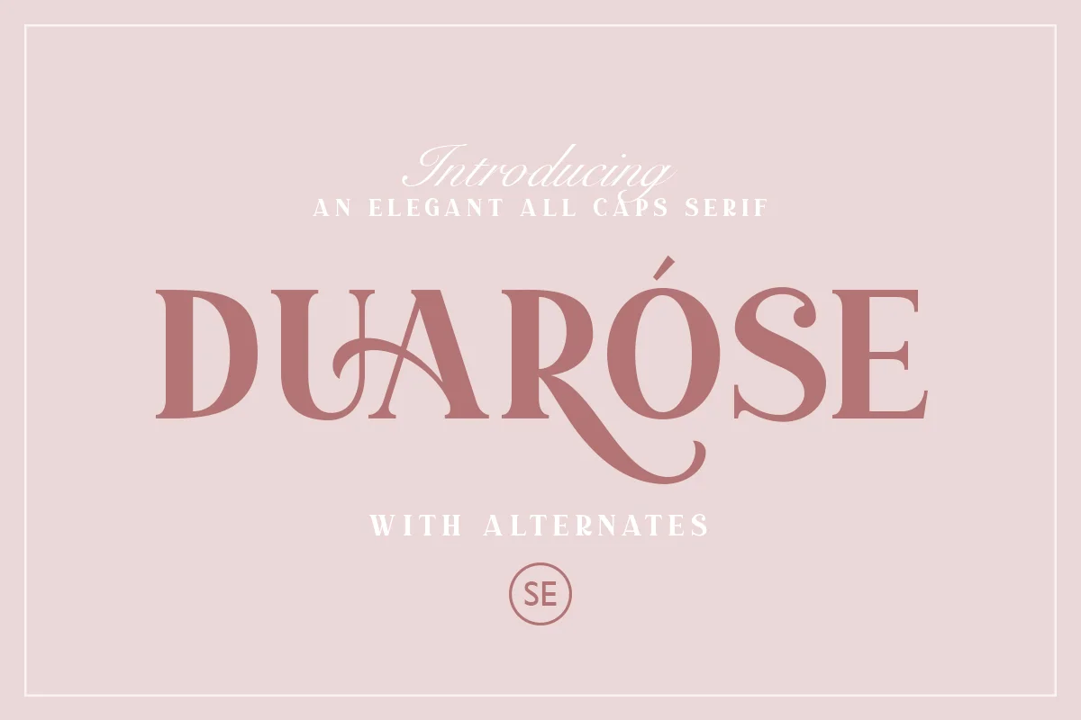 Duarose An Elegant Serif Font