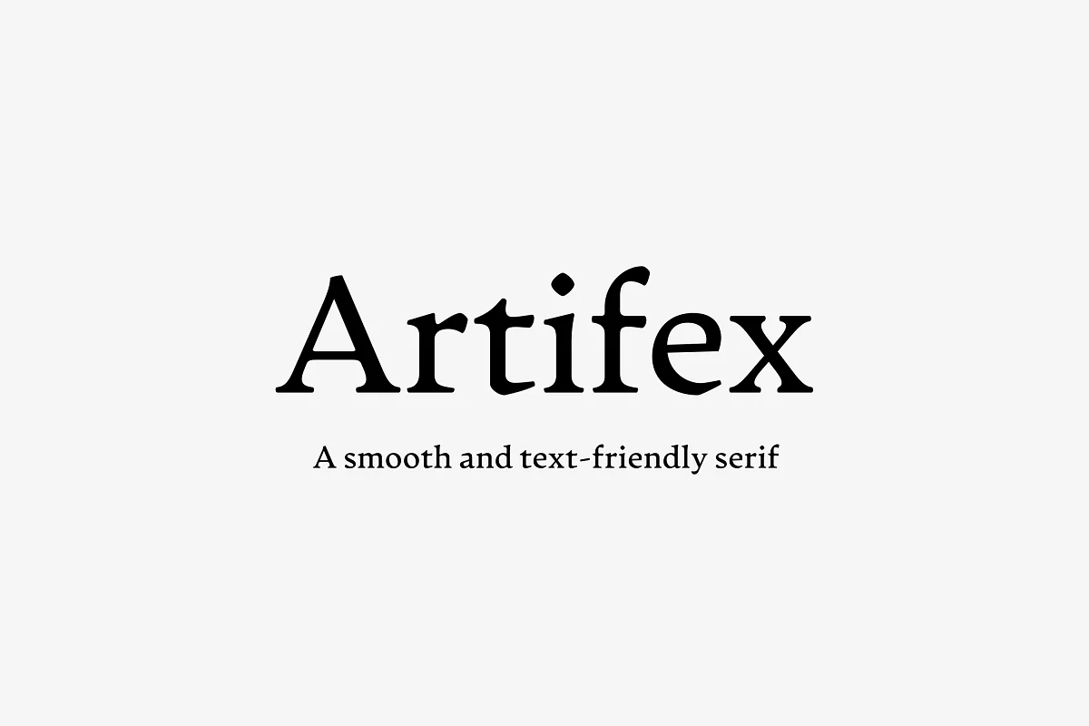 Artifex CF Beautiful Text Serif Font