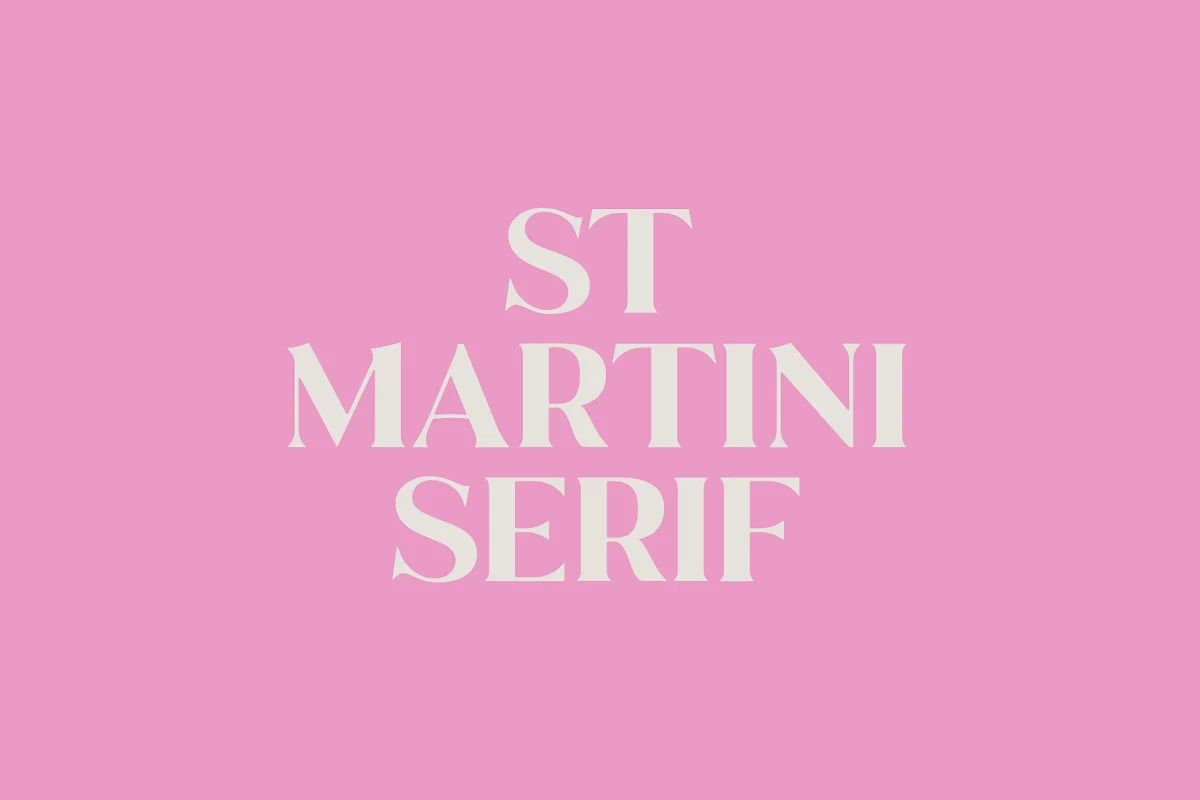 St Martini Serif Font