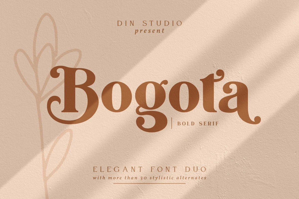 Bogota Elegant Serif Font