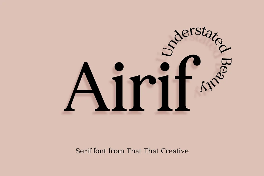 Airif Serif Font