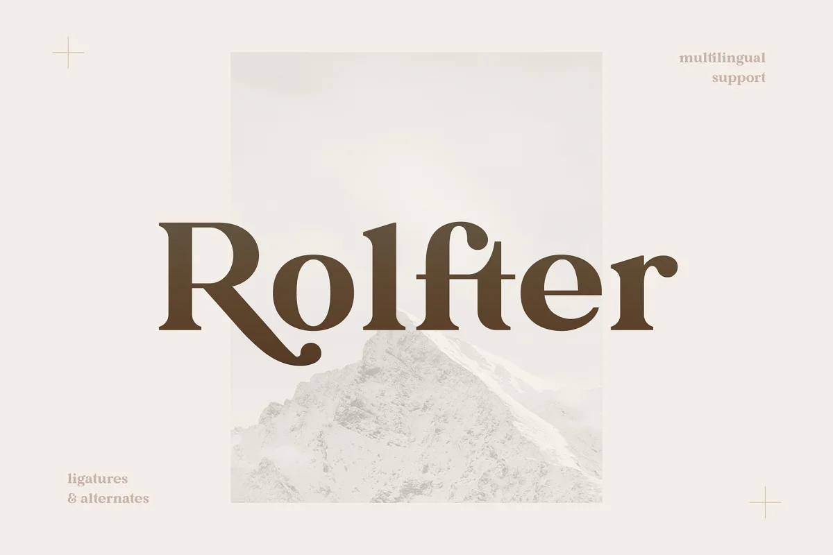 Rolfter Classic Serif Font