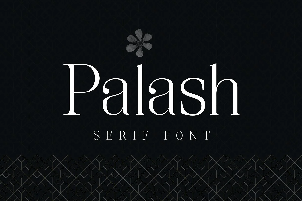 Palash Feminine Serif Font