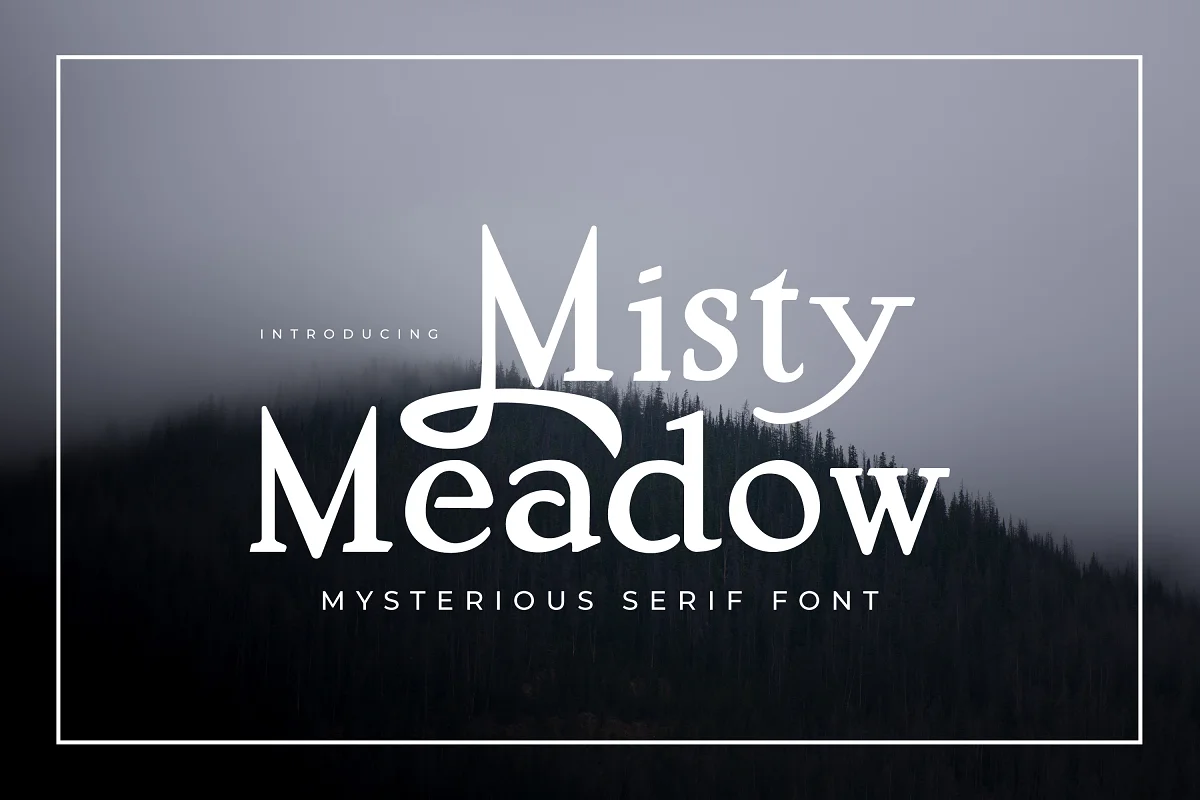 Misty Meadow Mystical Serif Font