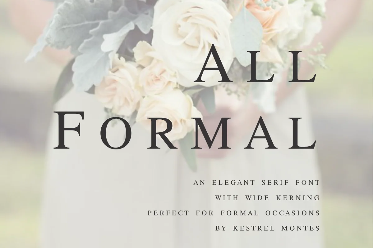 All Formal Font