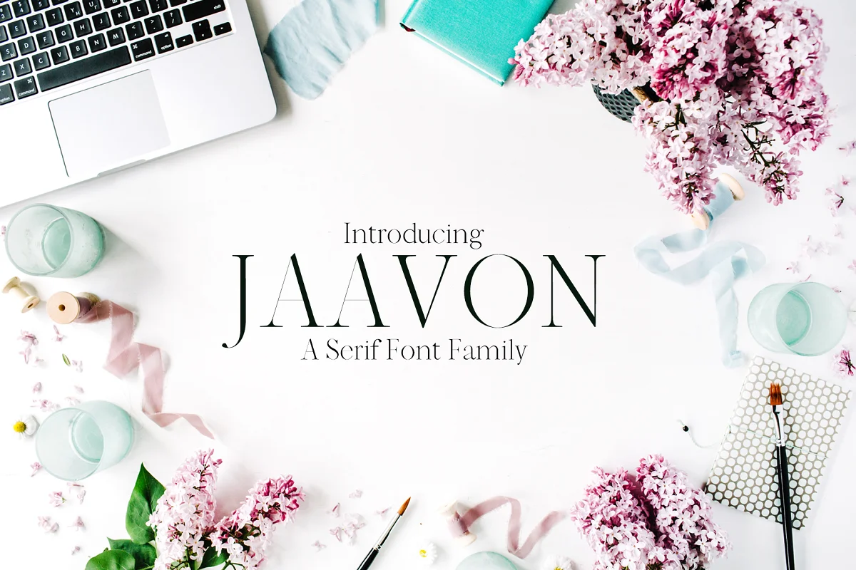 Jaavon Serif Font