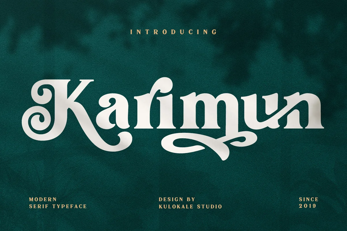 Karimun Modern Serif Font