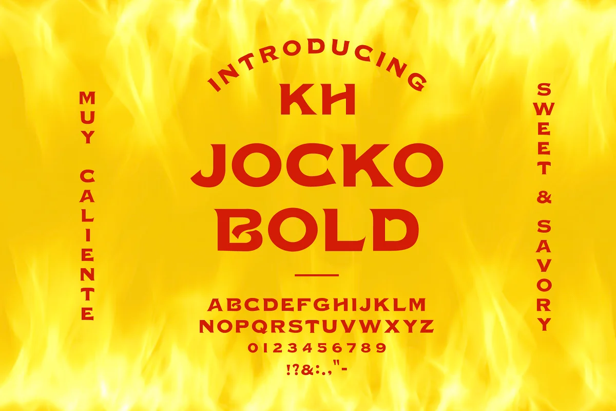 KH Jocko Bold Font