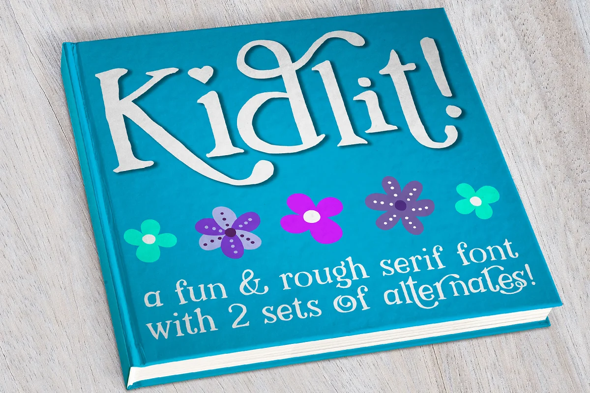 Kidlit A Fun Serif Font