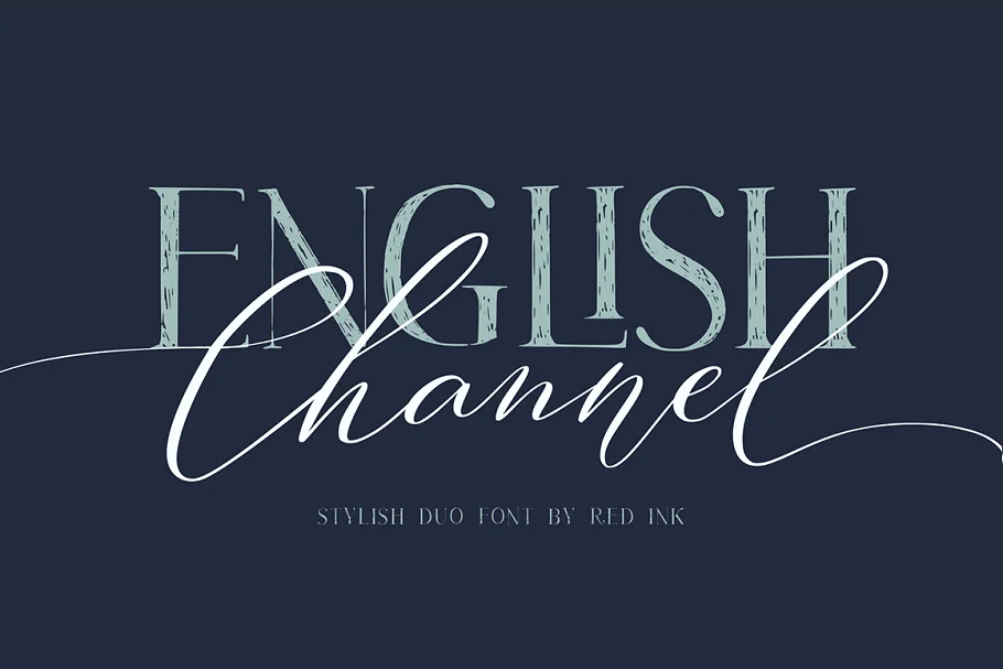 English Channel Duo Font