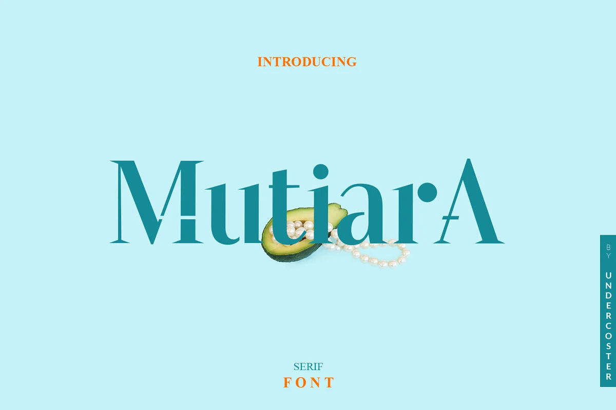 Mutiara Serif Font