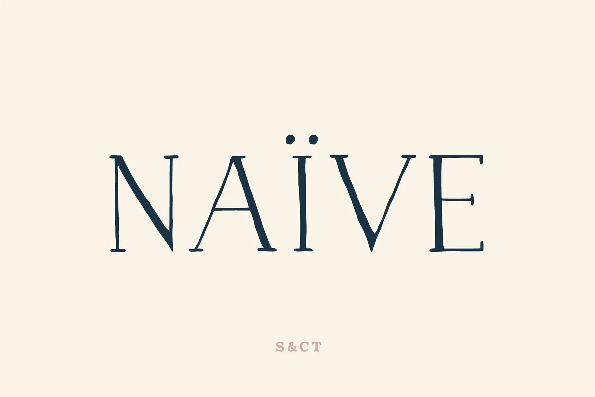 Naive Font