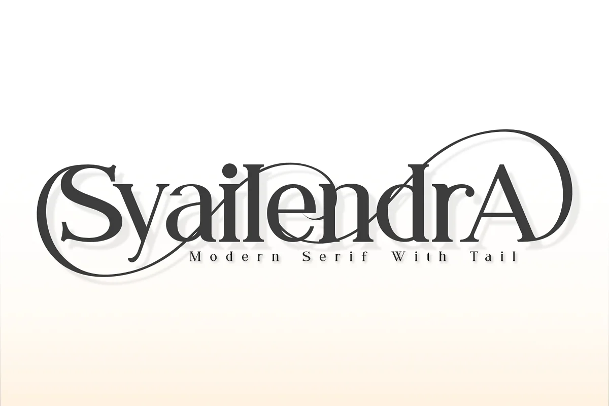 Syailendra Modern Serif Font