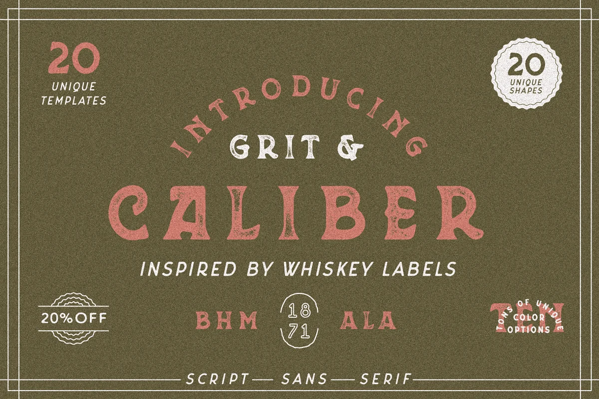 Grit And Caliber Font