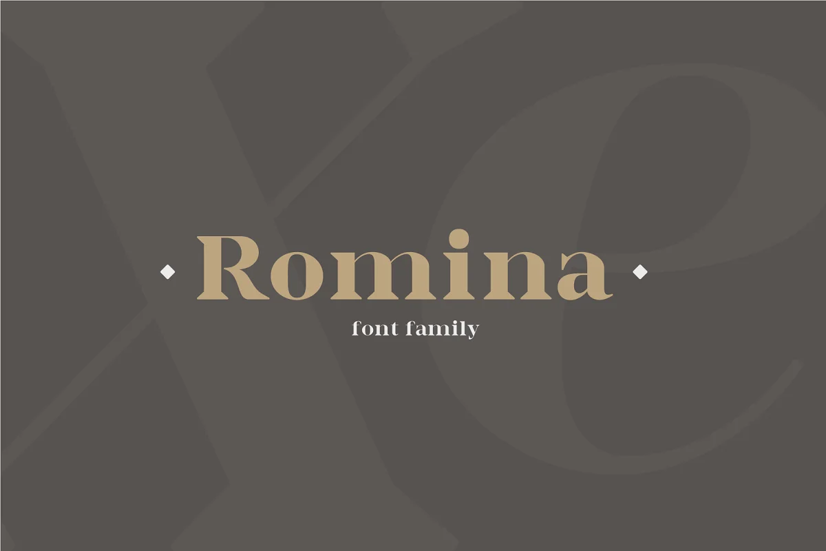 Romina Neoclassical Font