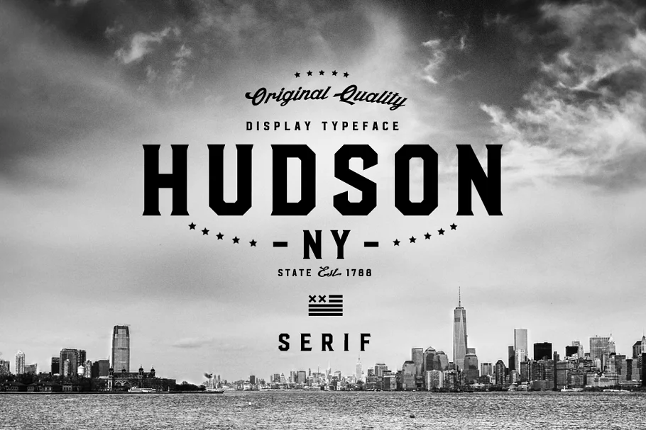 Hudson NY Serif Font