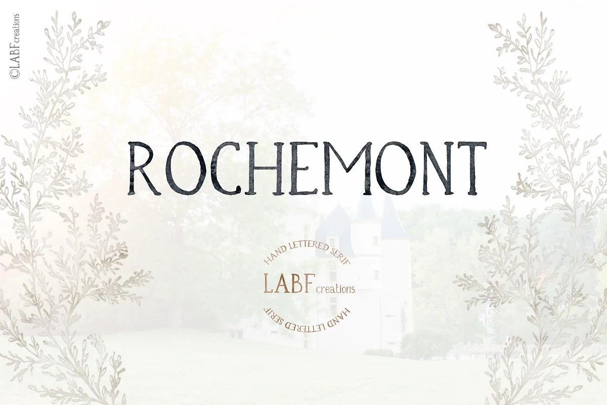 Rochemont Hand Lettered Serif Font