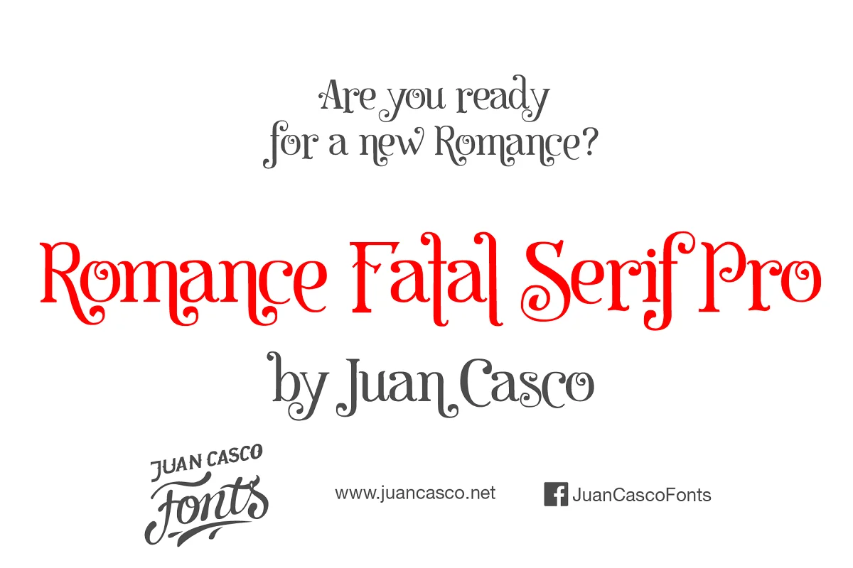 Romance Fatal Serif Pro Font