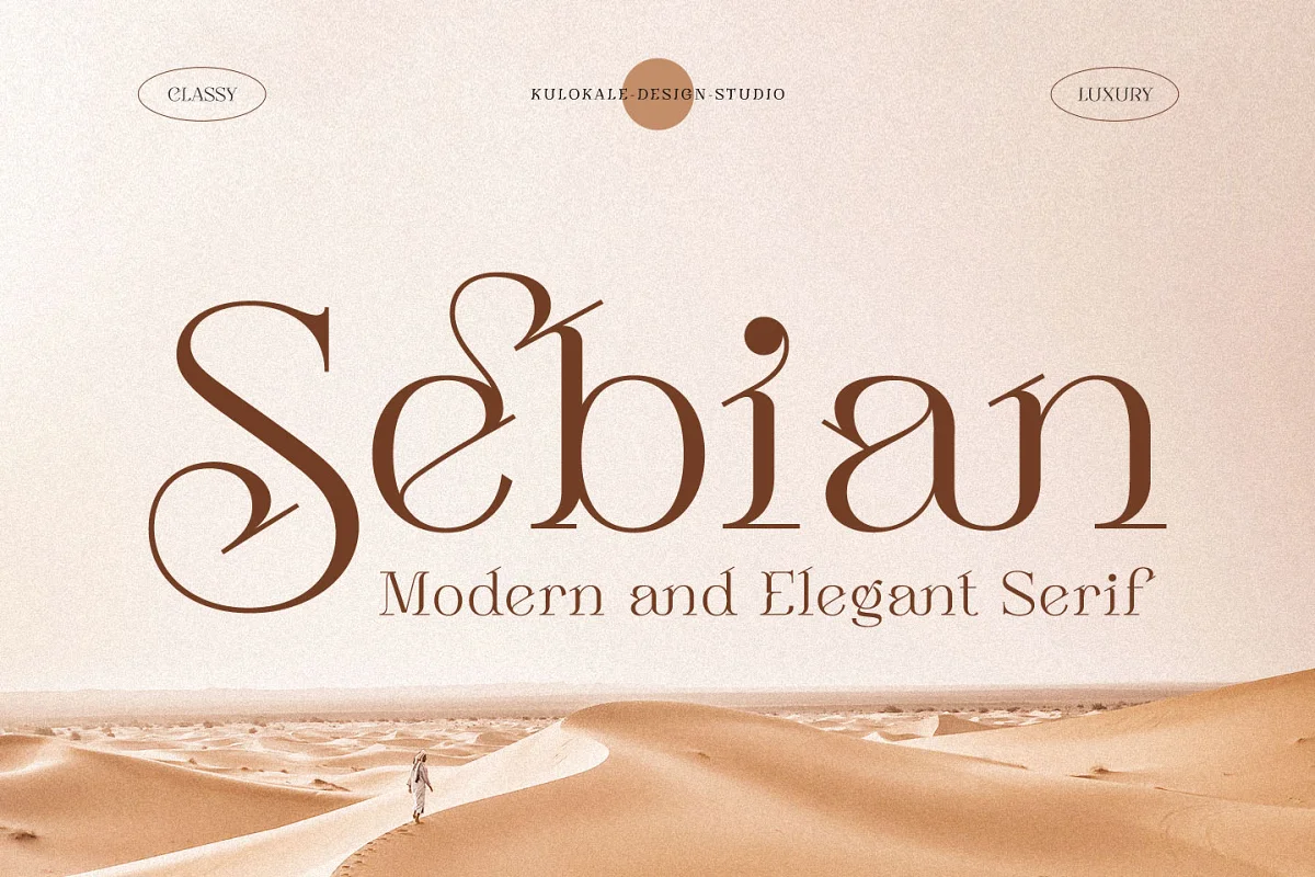 Sebian Elegant Serif Font