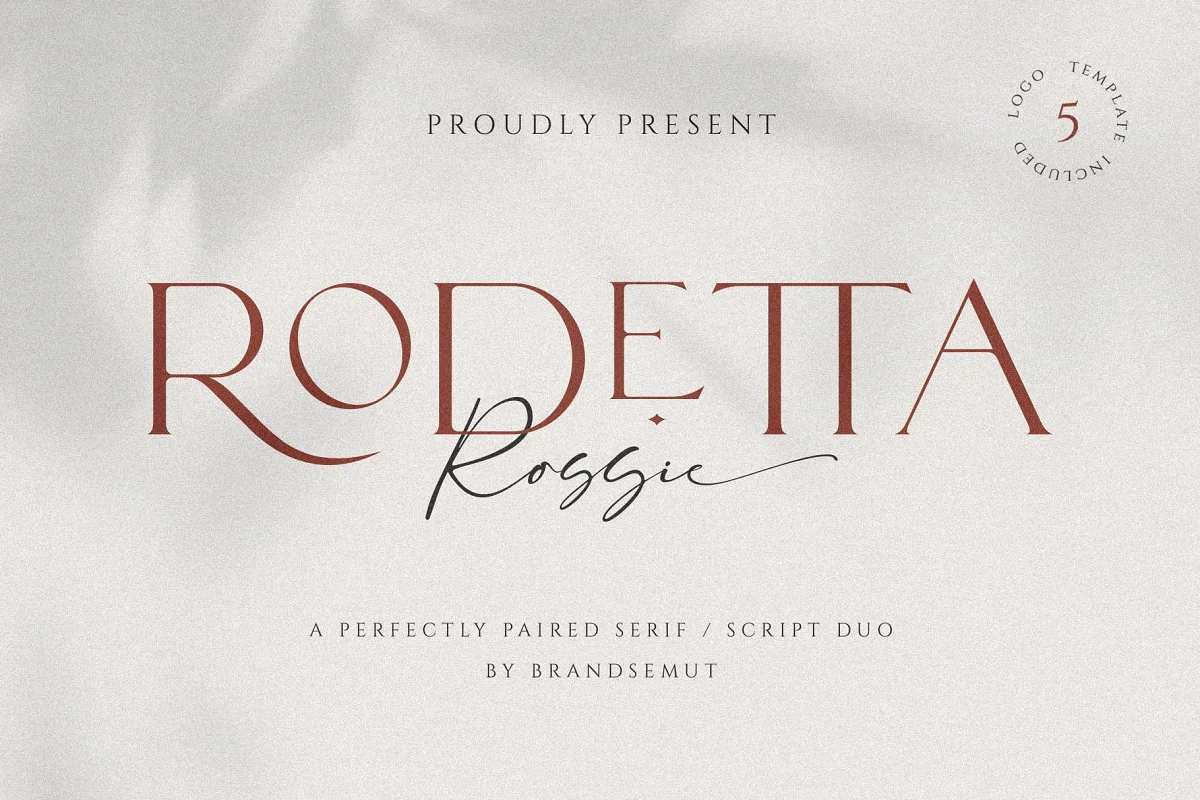 Rodetta Rossie Font