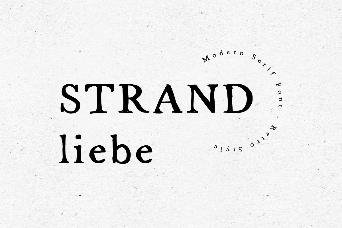 Strandliebe Font