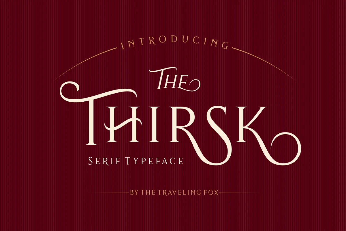 Thirsk An Elegant Serif Font