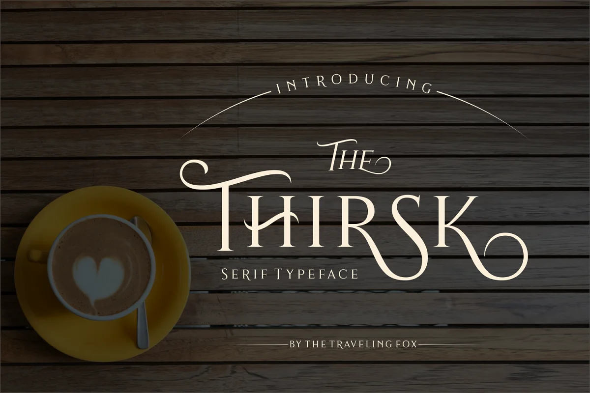 thirsk font by the traveling fox 2 - Post