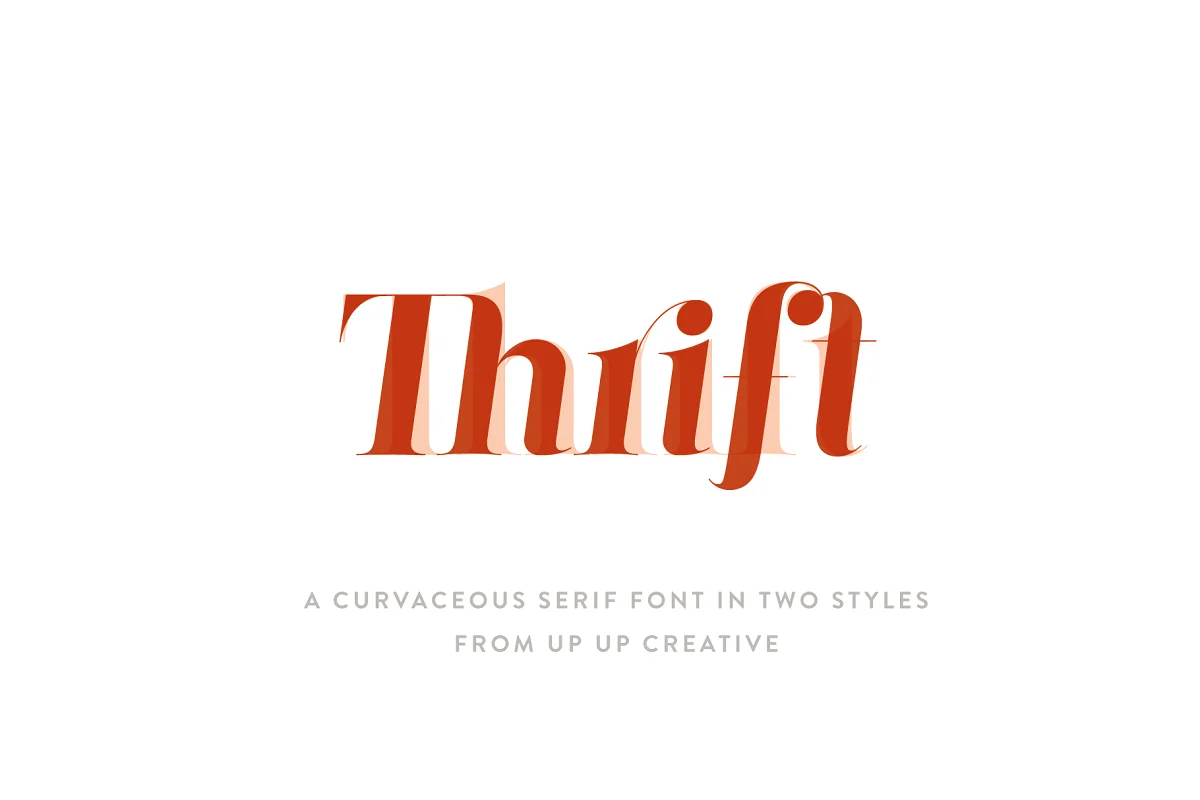 Thrift Serif Font