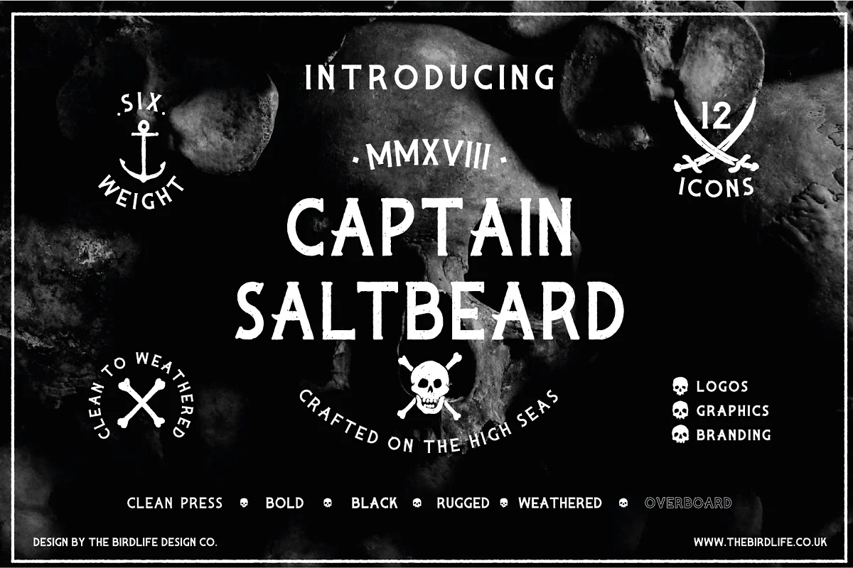 Captain Saltbeard Font