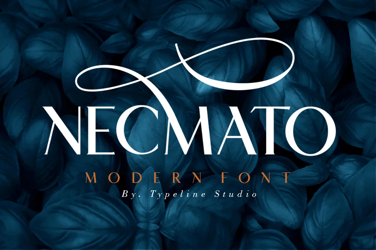 Necmato Art Deco Feel Font