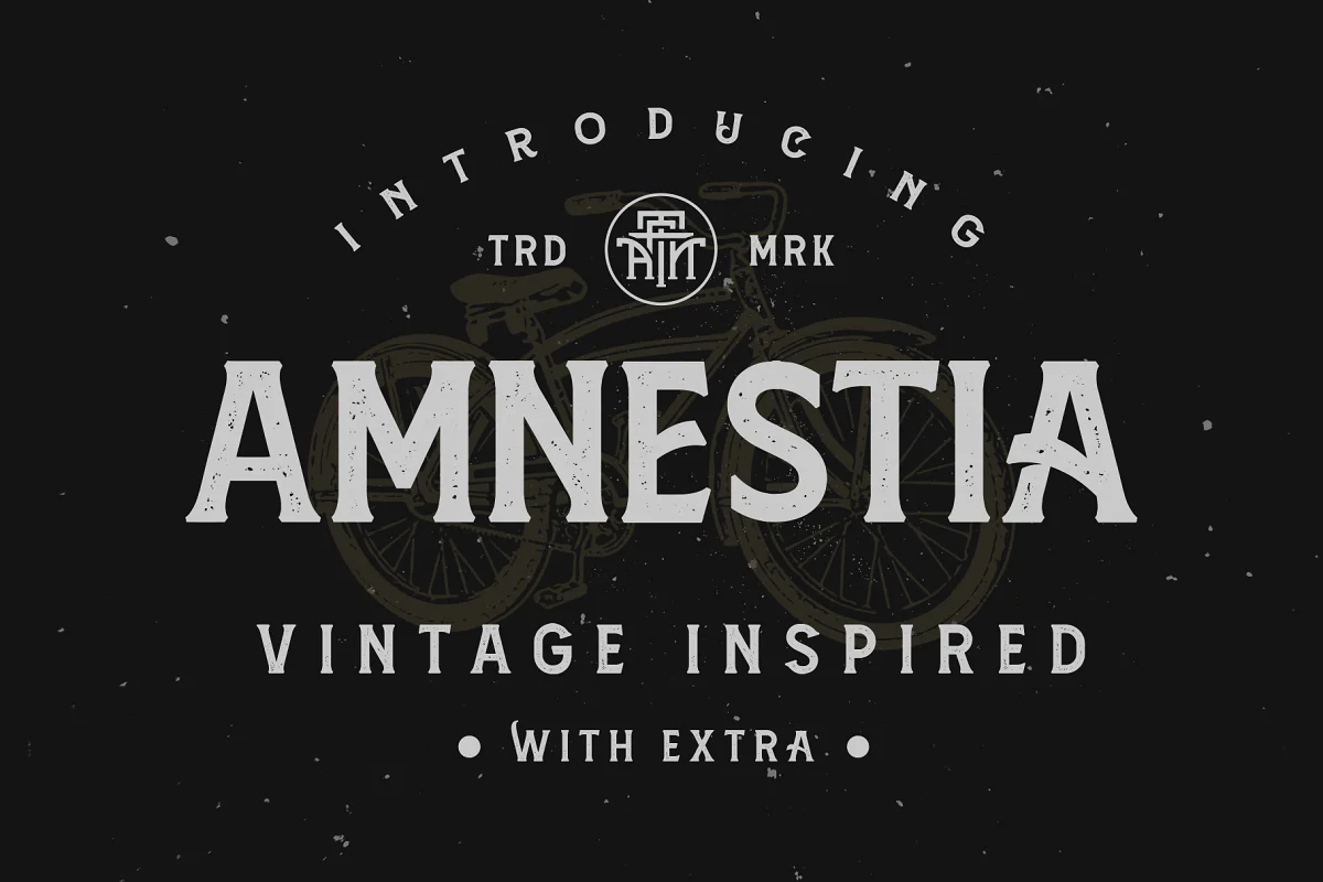 Amnestia Typeface Font