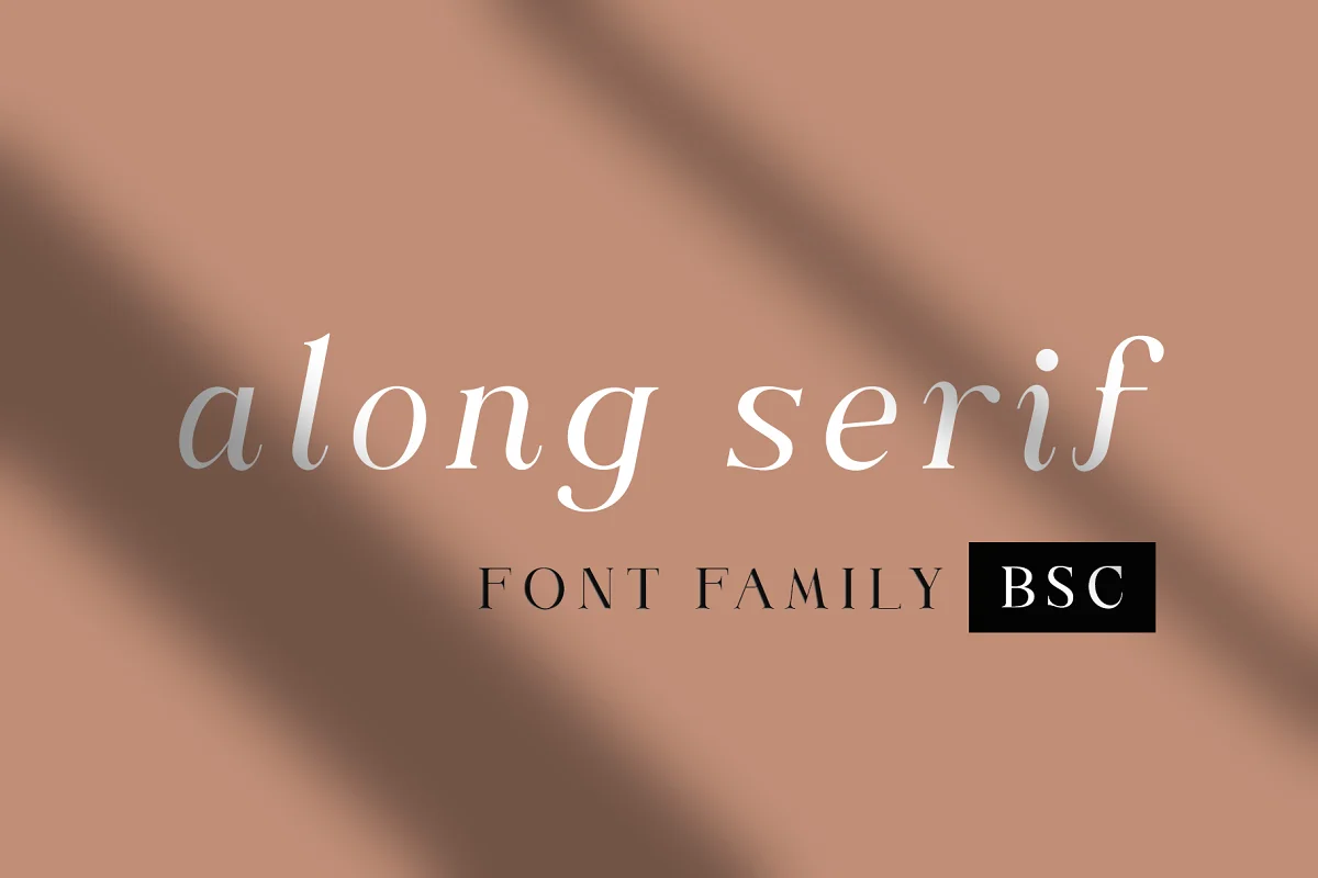 Along Serif BSC Font