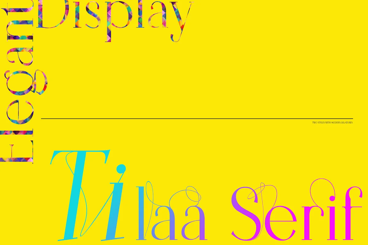 Tilaa Serif Font