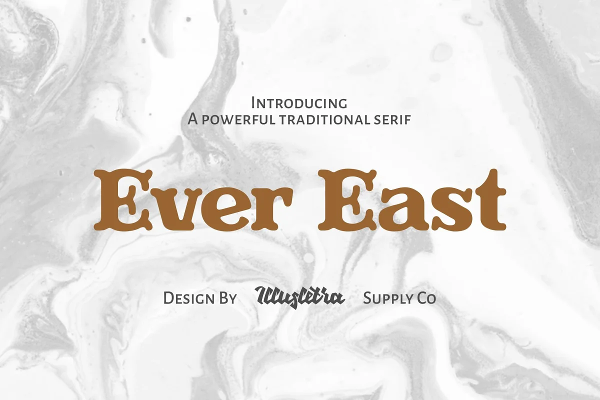 Ever East Serif Rounded Font