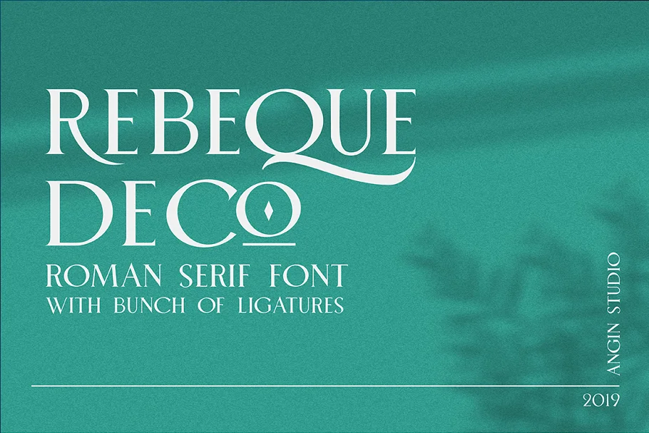 Rebeque Deco Font