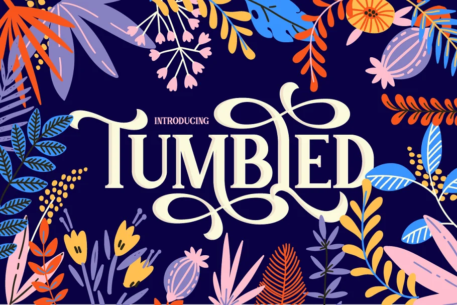 Tumbled Serif Font