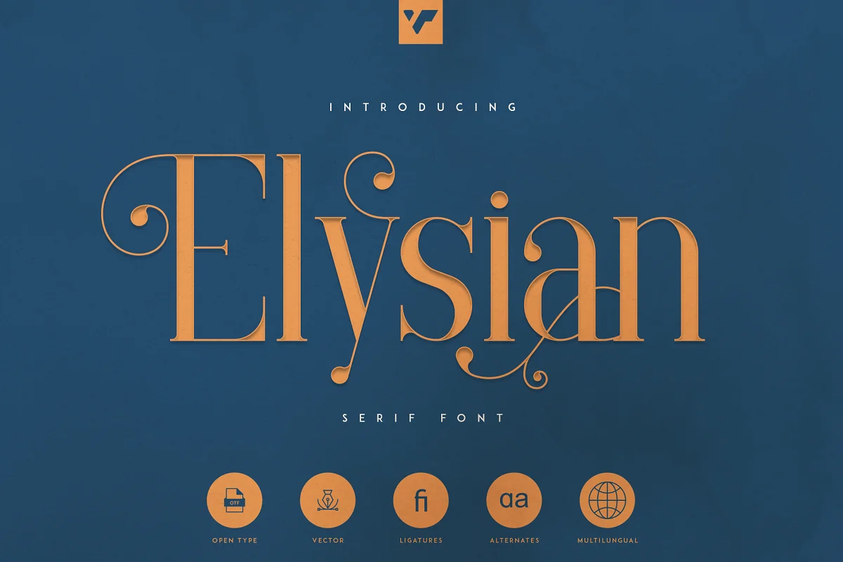 Elysian Serif Font