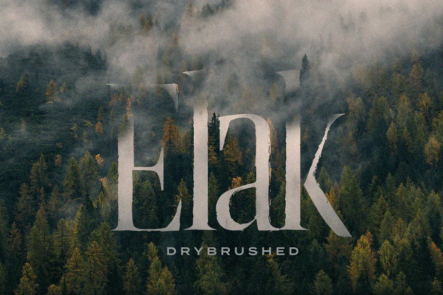 Elak Typeface Font