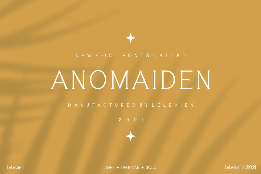 Anomaiden Modern Serif Font