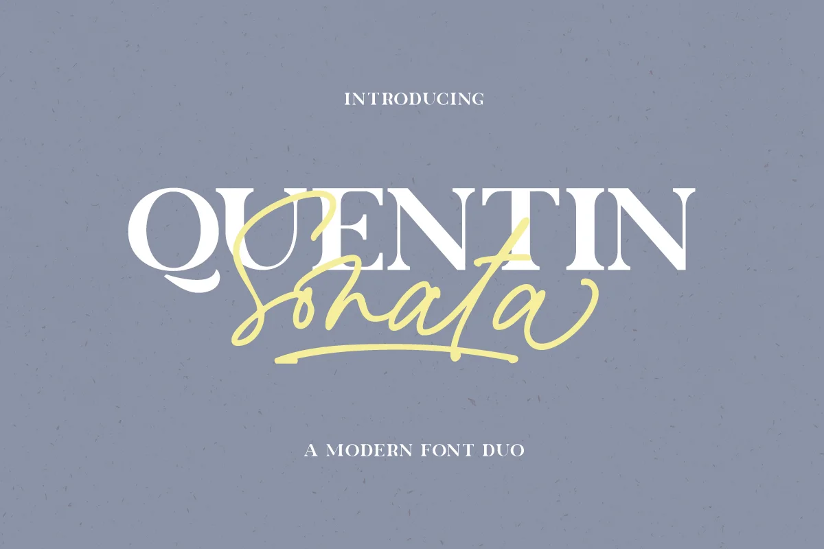 Quentin Sonata Font