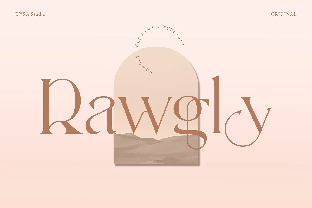 Rawgly Font