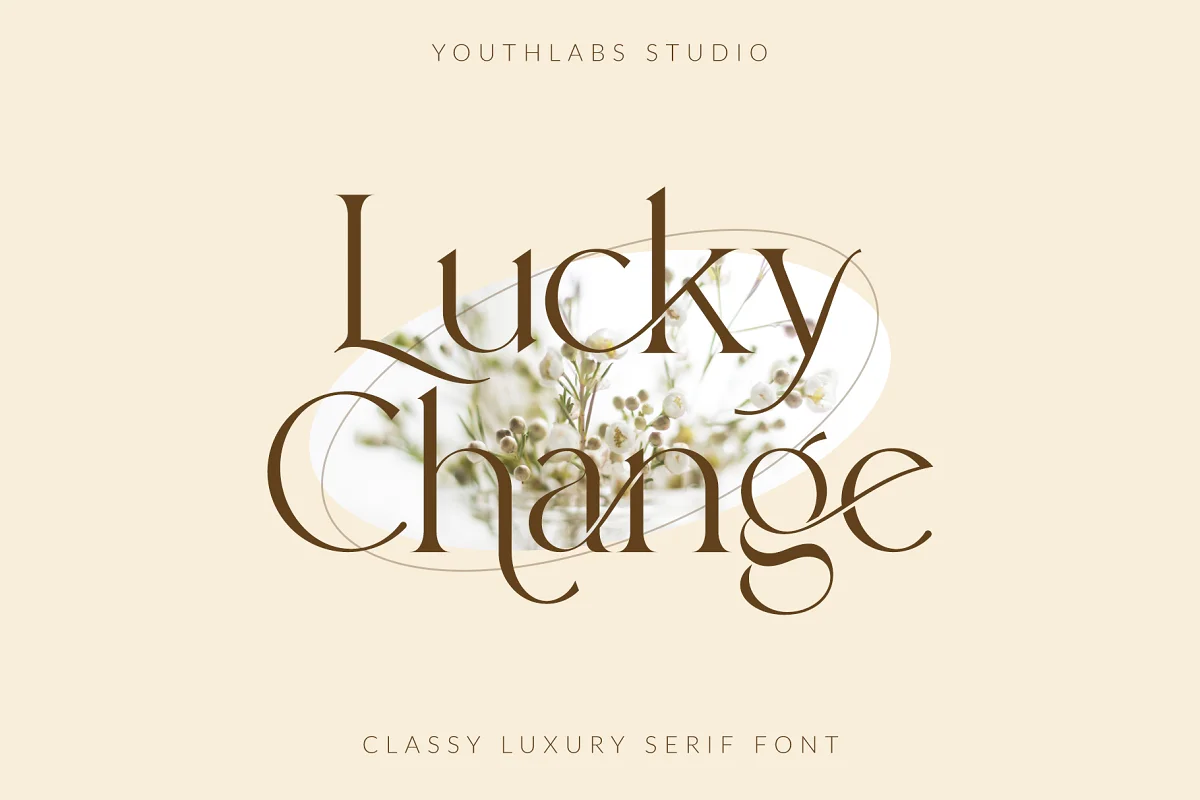 Lucky Change Luxury Serif Font