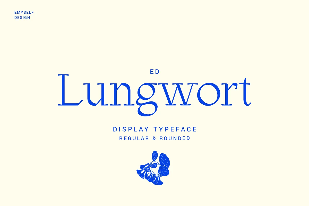 ED Lungwort Font